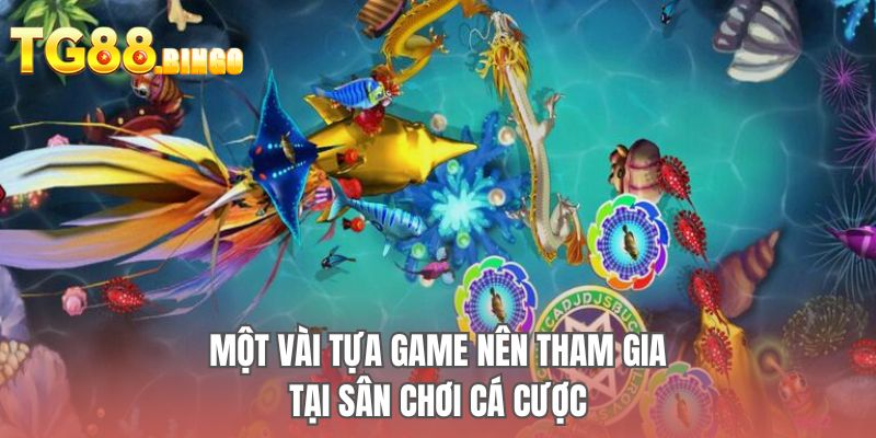 Một vài tựa game nên tham gia tại sân chơi cá cược